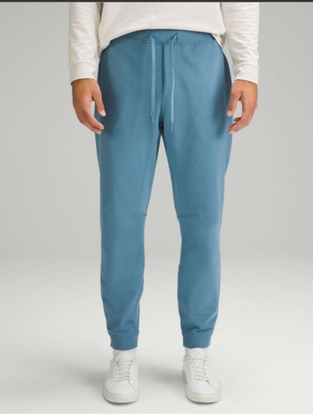 Lululemon City Sweat Jogger Utility Blue Drawstring Mens Size Medium